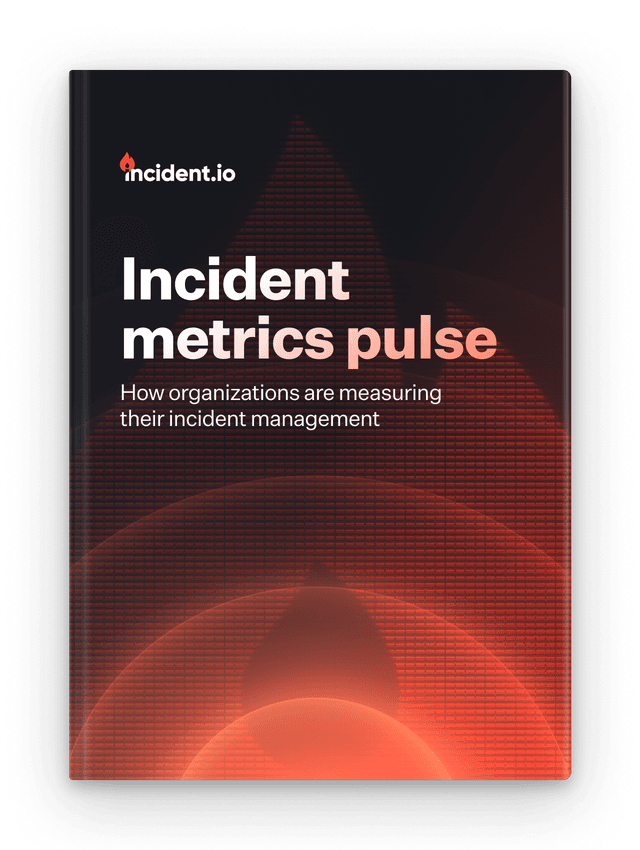 Cover of Incident metrics pulse guide