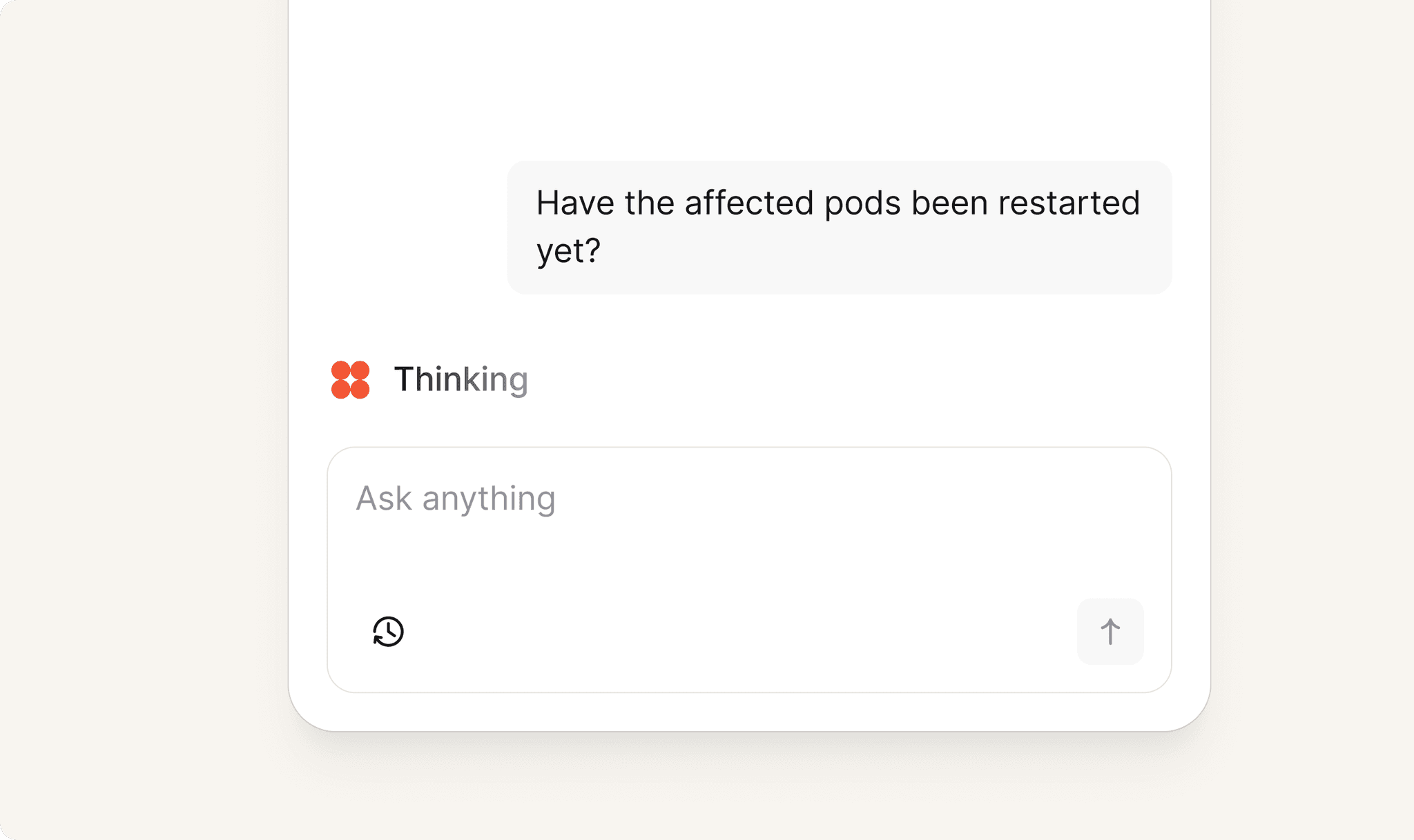 Ask anything about your environment