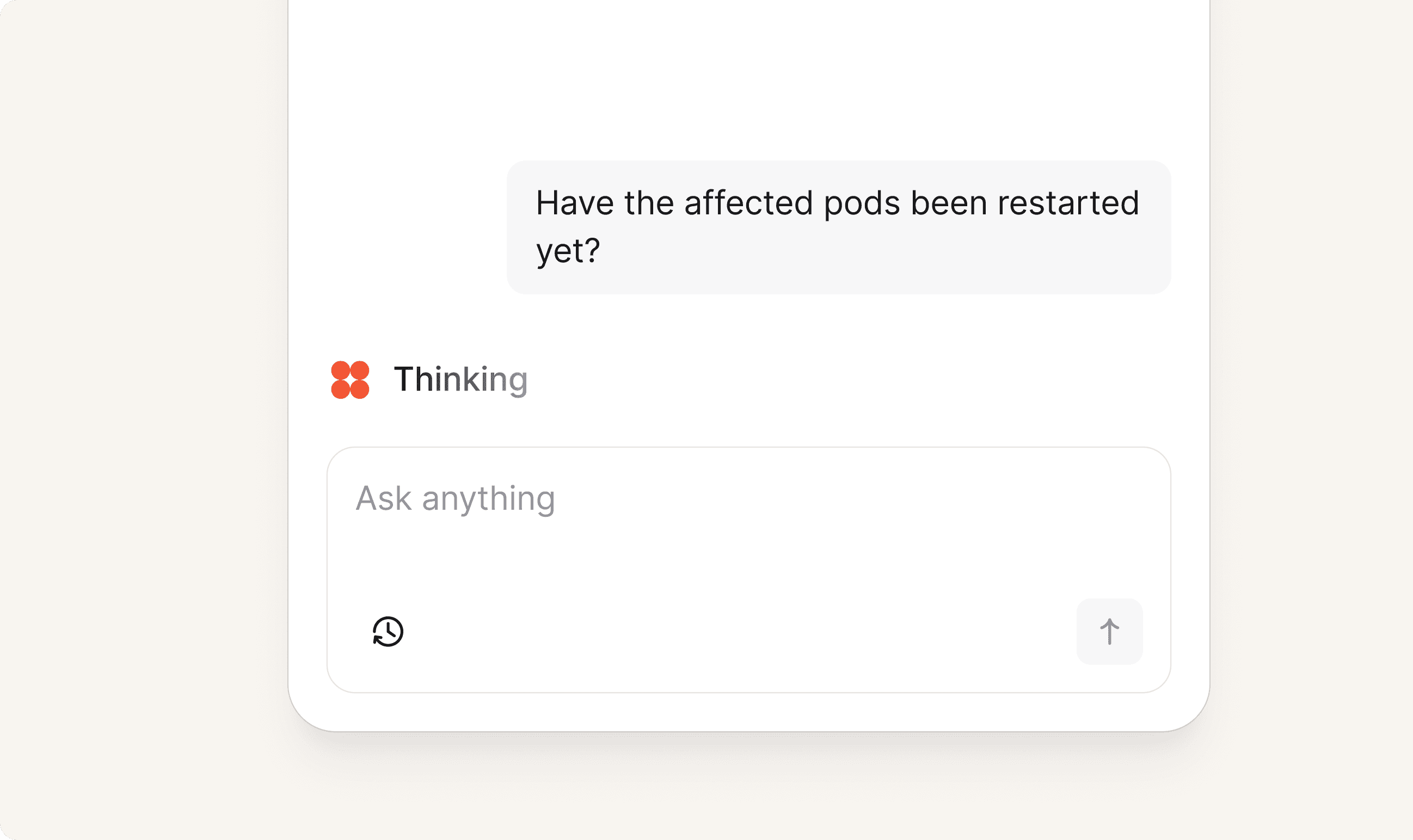 Ask anything about your environment