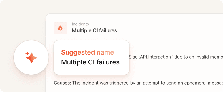 Automated alert naming