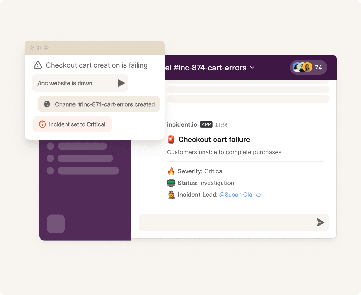 Turn incidents into competitive advantages