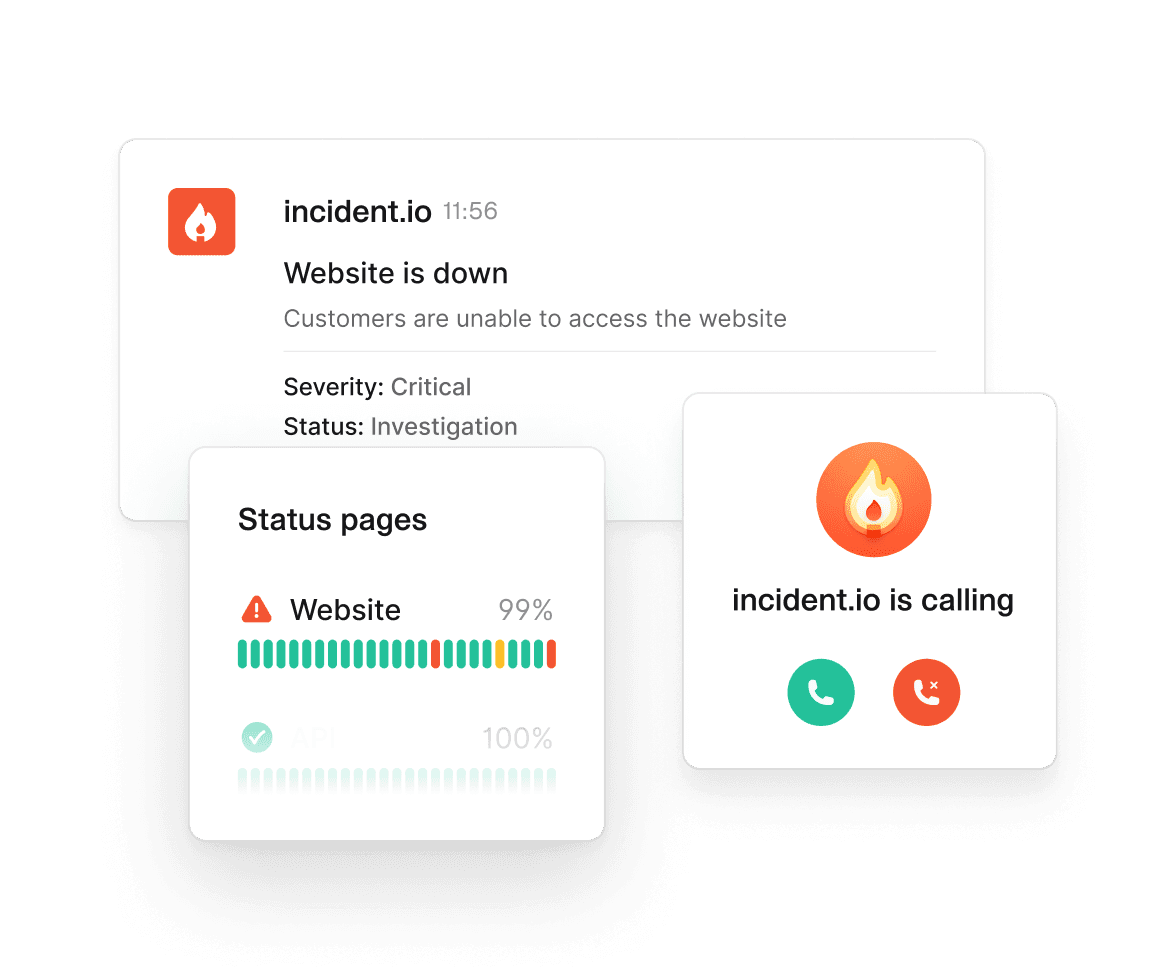 The fastest way for startups to handle incidents from Slack